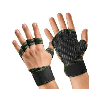 Coussinets de protection de la paume de la main d'haltérophilie en néoprène de conception sur mesure pour gant de main en néoprène lourd - Product Image 6