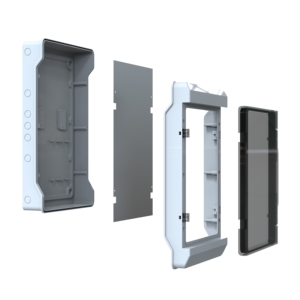 Distribution Box <b>Wall</b> Mounted <b>Panel</b> ABS <b>Plastic</b> PC Enclosure 355x560x143 mm IP65 Waterproof White Junction Box Poli 021 - Product Image 5