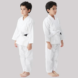 Uniforme de Karate Unisex de alta calidad, cómodo equipo de artes marciales personalizado para niños, hecho de Material ligero, Kimono Jiu Jitsu - Product Image 1
