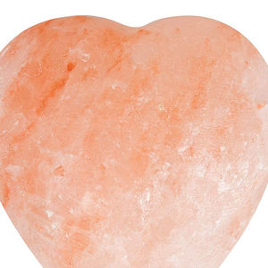 Savon au sel de cristal rose de l'Himalaya en forme de coeur Professionnel Home Spa Detox Massage Stones Natural Crafts - Product Image 4