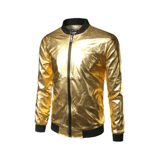Chaqueta Universitaria Personalizada para Hombre, Elegante, Resistente al Viento, con Patrón de Letras en la Parte Delantera, Color y Logotipo Personalizables - Product Image 1