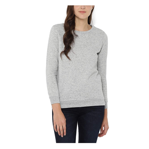 เสื้อสเวตเตอร์รัดรูปคุณภาพสูงของผู้หญิงเสื้อสเวตเตอร์ออกแบบโลโก้ได้ตามต้องการดีไซน์แฟชั่นใหม่สำหรับการวิ่งออกกำลังกายแบบลำลองในฤดูหนาว - Product Image 6