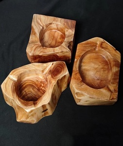 Prix de gros Cendrier pour cigares Nouveau design Cendrier en bois fait main Prix d'usine écologique de FSI International - Product Image 5
