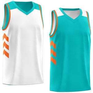 Nouveau maillot de basket-ball réversible, nom et numéro d'équipe personnalisés, logo, vêtements de sport personnalisés, maillot respirant et à séchage rapide - Product Image 4