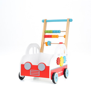 ROBINCOOL Montessori <b>Walker</b> My First Educational Pull-Toy & <b>Walker</b> for Boys and Girls - Product Image 1