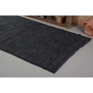 Alfombra turca Vintage rústica negra 5,2X10 pies lana hecha a mano área grande diseño de retazos para adolescentes rectángulo pasillo látex - Product Image 4