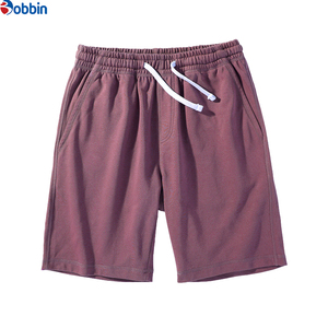 Pantalones Cortos Deportivos Casuales para Hombre, Nuevo Modelo, 240 g/m², Algodón Grueso y Resistente, Cintura Elástica, Logotipo Personalizado, Ropa de Gimnasio, Transpirable, Secado Rápido - Product Image 5