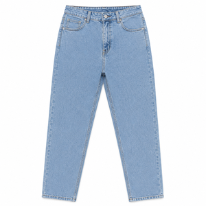 Vaqueros Momfit Personalizados para Mujer, Corte Recto, Oscuros, Cómodos, Elegantes, Diseño Moderno, Ajuste Holgado, Ropa Casual de Alta Calidad, Cintura Alta - Product Image 3