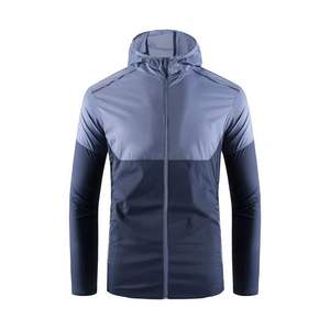 Vestes pour hommes à la mode personnalisées Veste de sport à capuche et à manches longues Veste de golf légère pour hommes - Product Image 6