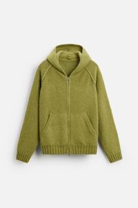 Sweat à capuche surdimensionné unisexe Fabricant de sweat à capuche baggy sport uni avec fermeture éclair complète - Product Image 2