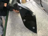 Miroir de capot chromé de remplacement côté droit 82361059, vente chaude, fourni par l'usine, pour camion lourd Volvo série VNL