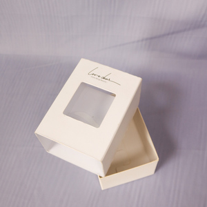 Caja de velas de lujo hecha de cartón de marfil, embalaje personalizado para regalos perfumados y juegos de aromaterapia - Product Image 5