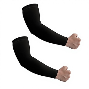 RIFAT SPORTS WEAR Manches de Cyclisme Unisexe Anti-UV Rafraîchissantes et Respirantes en Spandex/Polyester 80g, Compression Personnalisable pour Équipe - Product Image 1