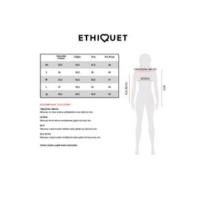 ETHIQUET Agneska เสื้อครอปแขนยาวคอวีผ้าถักเนื้อยืดสำหรับผู้หญิง - Product Image 4