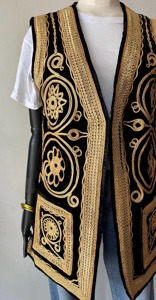 Chaleco Étnico Tradicional Afgano Hecho a Mano para Hombre, Estilo de Trabajo de Verano, para Bodas, Celebraciones y Festivales - Product Image 5