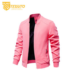 Nueva chaqueta de lona resistente para hombre, chaquetas cortavientos sólidas simples personalizadas para hombre - Product Image 1