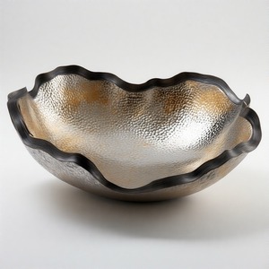 ชุดชามอาหารสุดหรูพร้อมภาชนะทองเหลืองสำหรับตกแต่งวันที่ชามผลไม้ช็อคโกแลตแบบแห้งเพื่อเสริมการรับประทานอาหาร - Product Image 1