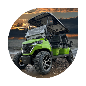 Usine directe confortable 4 roues motrices 6 sièges voiturette de golf électrique 72V voiturette de golf - Product Image 6