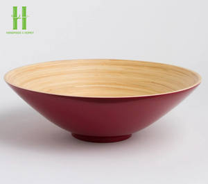 Tazón para Ensalada y Fideos, MATERIALES 100% Naturales, OEM, Diferentes Colores para Cenas y Fiestas, Hecho en Vietnam - Product Image 5