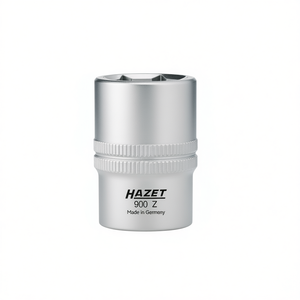 Hazet 1/2'' <b>12</b>-<b>Point</b> Square <b>Socket</b> with Traction Profile and Knurling - Product Image 2