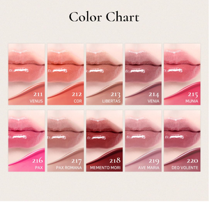 Dinto Blur Glowy Lip Tint 227 Decorum Soft Matte Lip Gloss Hidratante Lápiz labial ligero Sheer Tint Color construible - Product Image 3