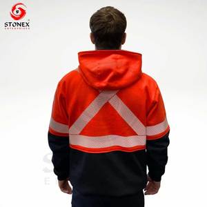 Vente en gros de sweats à capuche en coton épais pour hommes, de haute qualité, personnalisés, à manches longues, pour l'hiver - Product Image 4
