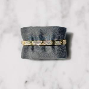 8mm chapado en oro plata esterlina 925 VVS Moissanite diamante Iced out Band pulsera fina Hip Hop joyería para hombres - Product Image 2