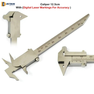 1Pcs Dental Implant Gauge 20-100mm Measuring Dentures Calipers Prosthetic Dental Vernier Caliper <b>Suture</b> <b>Kit</b> Medic Instrument - Product Image 4
