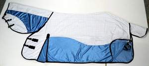 غطاء حصان صيفي رائج مع أحزمة ساق قابلة للإزالة وحزام متقاطع وغطاء ذيل كبير مع رقبة مرفقة من الشركة المصنعة - Product Image 6