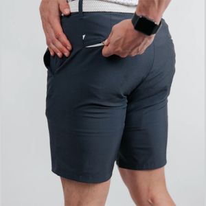 Short de golf grande taille décontracté d'été à la mode personnalisé nouveau design de short de golf d'entraînement à séchage rapide avec logo personnalisé évacuation de l'humidité - Product Image 5