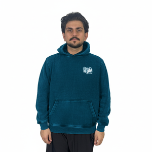 Sweat à capuche zippé en coton lourd vintage personnalisé pour hommes, design surdimensionné délavé à l'acide avec broderies, sweat-shirts basiques - Product Image 1