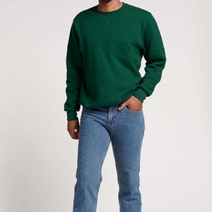 Nouveau Sweat à Capuche Hiver Homme Personnalisé Couleur Unie Épais Haute Qualité Coupe Oversize Épaules Tombantes Délavé à l'Acide Fermeture Éclair Brodé - Product Image 2