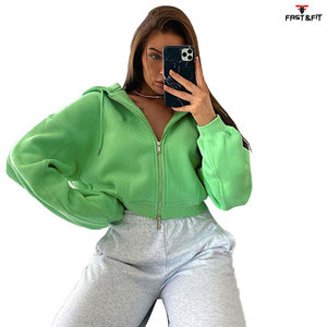 Nuevo diseño impreso de punto Sudaderas con capucha para mujer pulóver 100% poliéster Sudadera con capucha de gran tamaño venta - Product Image 3