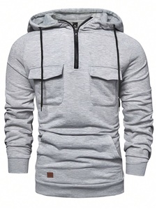 2024 vente en gros hommes pulls à capuche à bas prix respirant durable Logo personnalisé haute qualité OEM ODM hommes sweats à capuche - Product Image 4