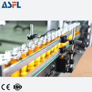 Factory Custom Head Piston Fully Automatic Plastic Glass Bottle Liquid Jar Sauce Honey Product Filling And Capping Machine Line