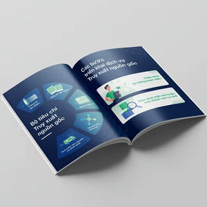 Impresión de catálogo de perfil de empresa corporativa con Encuadernación perfecta Papel DE ARTE Impresión digital Estampado en caliente - Product Image 2