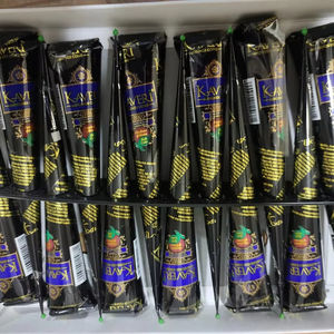 Conos de Henna Mehndi de Primera Calidad, Alta Demanda, Crema con Ingredientes Herbales, Fórmula Nutritiva Sin Amoníaco, Color Duradero - Product Image 1