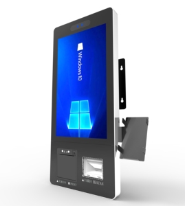 Caja Registradora LCD de Doble Pantalla de Escritorio con Lectores de Códigos de Barras y Tarjetas, Función SDK, Carcasa Metálica - Escanea Códigos QR, Lee Tarjetas, Imprime Recibos - Product Image 1