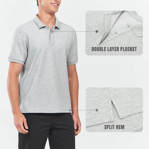 Camisetas bordadas personalizadas para hombre, polos atléticos de manga corta ecológicos, polos casuales con cuello personalizados para hombre - Product Image 6