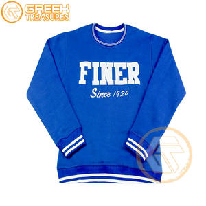 Venta al por mayor por encargo nuevo diseño Zeta Phi Beta mujeres sudadera hermandad ropa algodón polar transpirable más fina camisa de las mujeres - Product Image 5