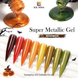 ICE NOVA nouveau design Halloween Gel vernis à ongles sans Hema réfléchissant cristal miroitant Gel vernis à ongles <span class=keywords><strong>Art</strong></span> - Product Image 1