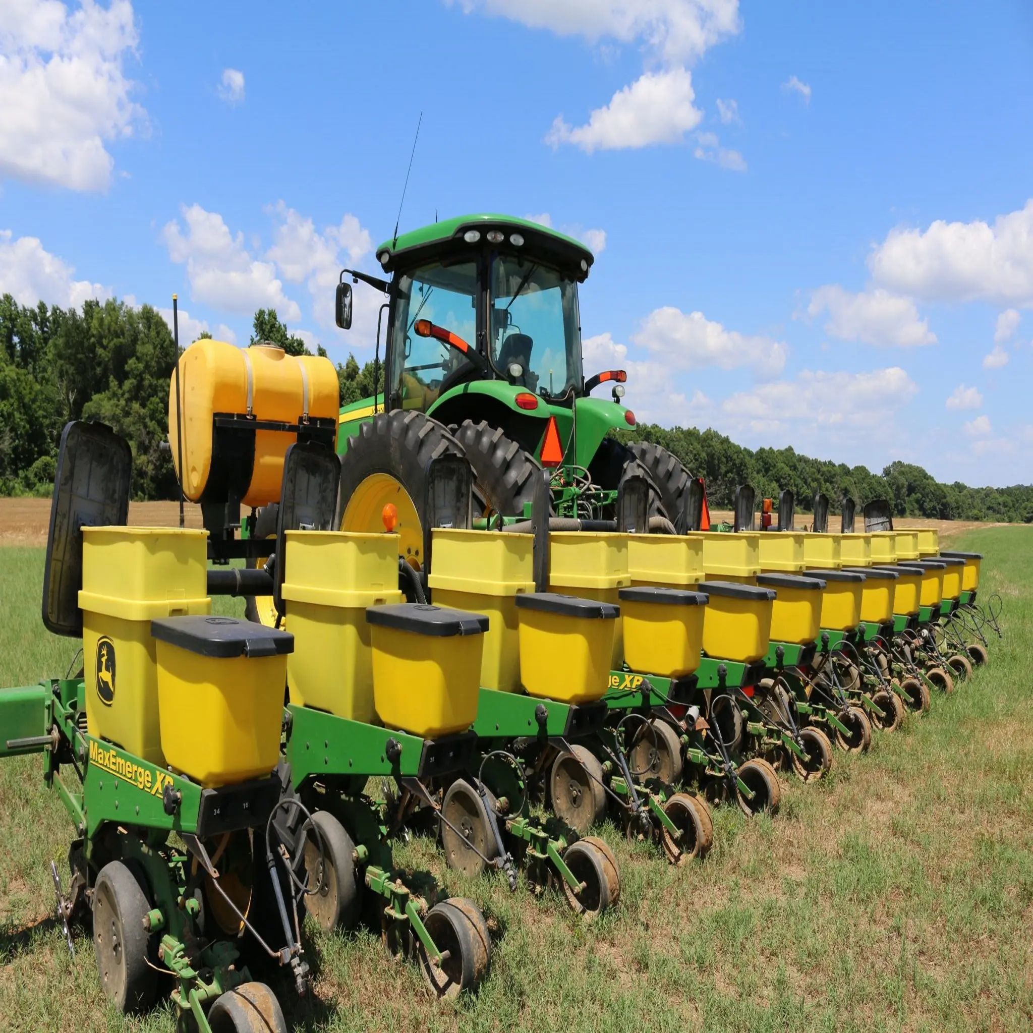 農業用トラクター搭載5列大豆トウモロコシ植栽機トウモロコシ種子プランター