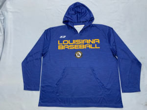 100% poliéster transpirable sublimación manga corta béisbol y softbol Jersey Sudadera con capucha cómoda sin mangas diseño capucha - Product Image 3