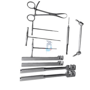 Set of 10pcs Orthopedic Forceps <b>Drill</b> <b>Guide</b> Bender Tap Instruments - Product Image 6