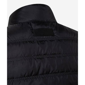 Personalizar nueva moda cremallera estilo Puffer chaleco chaqueta para hombres de alta calidad tela transpirable cuello alto chaqueta de talla grande para hombres - Product Image 3