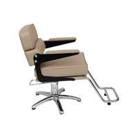 [ECCLIM] ZENITH 200 (démontable) EC-015 Chaise de barbier à usage commercial en acier inoxydable de haute qualité au design moderne