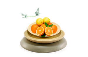 ตัวเลือกที่ดีที่สุด 2024 แผ่นไม้ไผ่ปั่นธรรมชาติและชามนํากลับมาใช้ใหม่ได้ทําจากไม้ไผ่ธรรมชาติ 100% จาก Eco2go Vietnam - Product Image 3