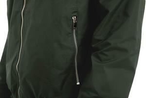 Chaqueta ajustada informal de moda para hombre, ropa deportiva de color sólido, estilo Bombardero - Product Image 6