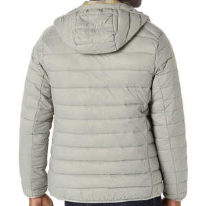 <b>Cheap</b> Price Heavy Designer Puff <b>Padded</b> Logo Oversized Puffer Jacket Down Bubble Winter Black Custom Men Shiny Puffer Jacket - Product Image 3