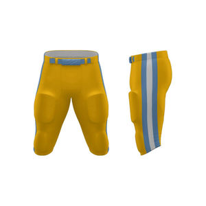 Pantalones cortos de fútbol americano de alta calidad 2025 para hombres hechos en Pakistán OEM ODM poliéster ligero diseño de manga corta talla grande - Product Image 3